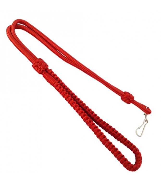 Security Lanyard Design in Red Color